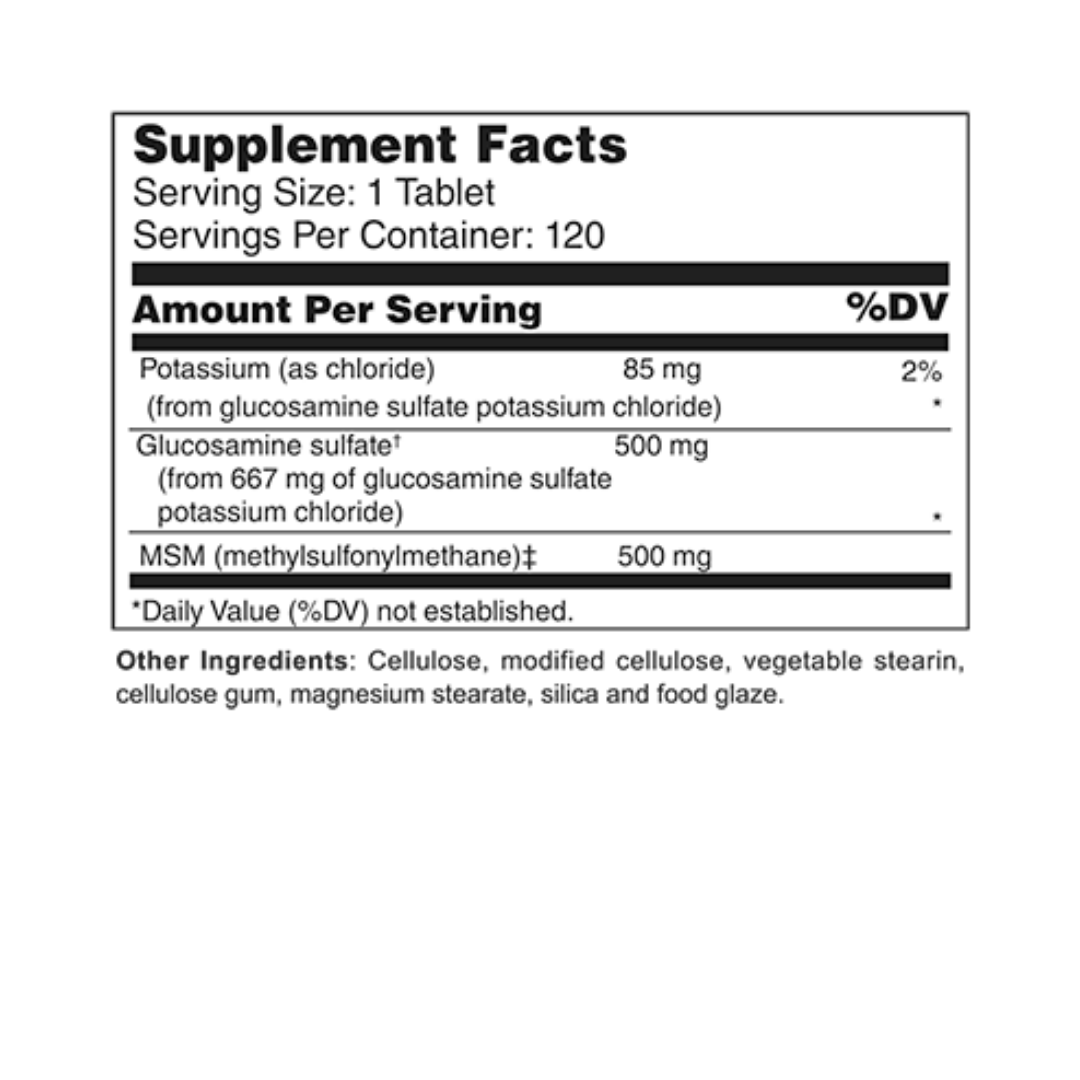 Glucosamine and MSM