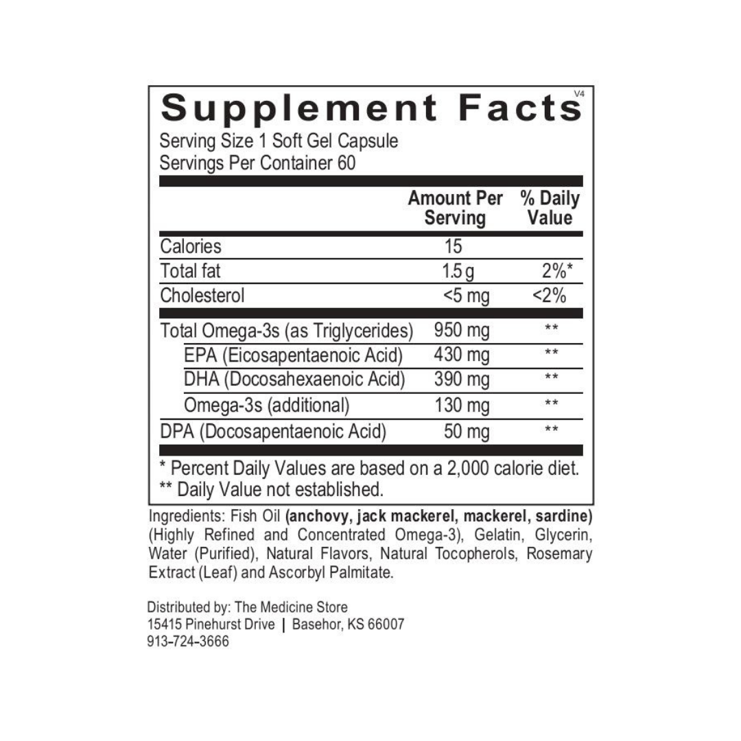 Clean Omega Professional Fish Oil