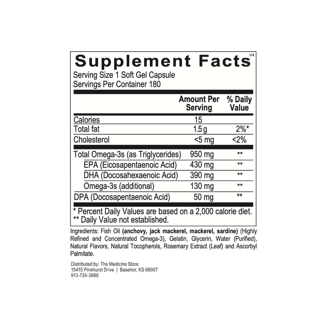 Clean Omega Professional Fish Oil