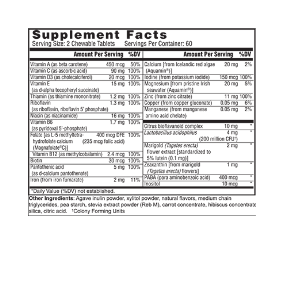 Kids Chewable Multi with Probiotic