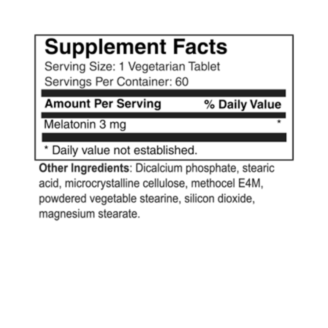 Melatonin 3mg Sustained Release
