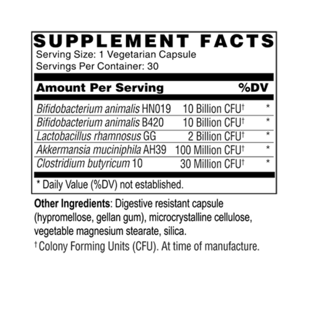 Metabolic Probiotic with Akkermansia