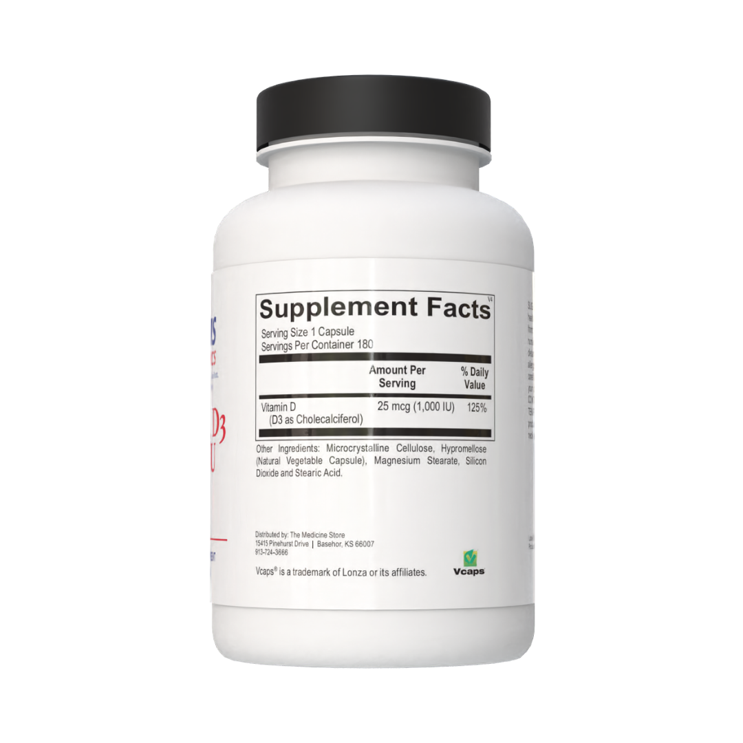 Vitamin D3 1,000IU