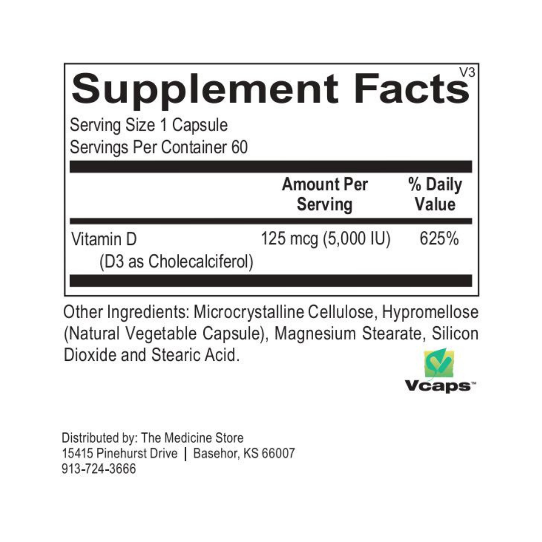 Vitamin D3 5,000IU